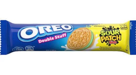 Oreo Double Stuff Sour Patch KIds Cookies 136g (Australia)