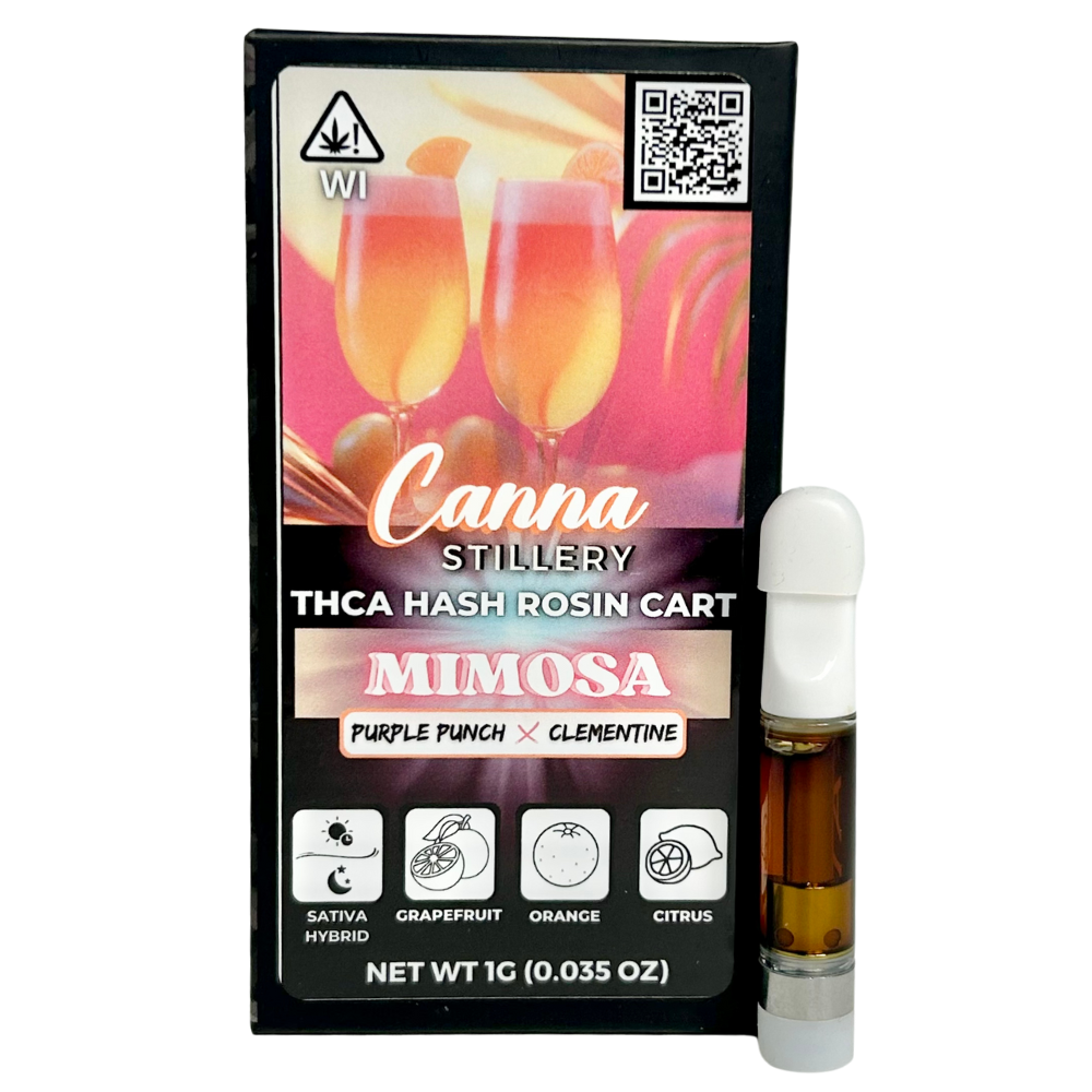 Canna Stillery THCA Live Rosin Cart 1g Mimosa
