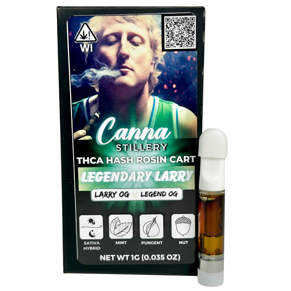 Canna Stillery THCA Live Rosin Cart 1g Legendary Larry