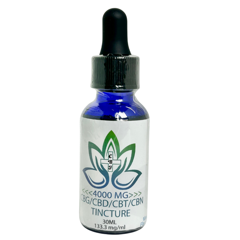 Canna Bloom Farmacy Tincture - 4000mg CBD CBG CBT CBN (Mint Flavored)