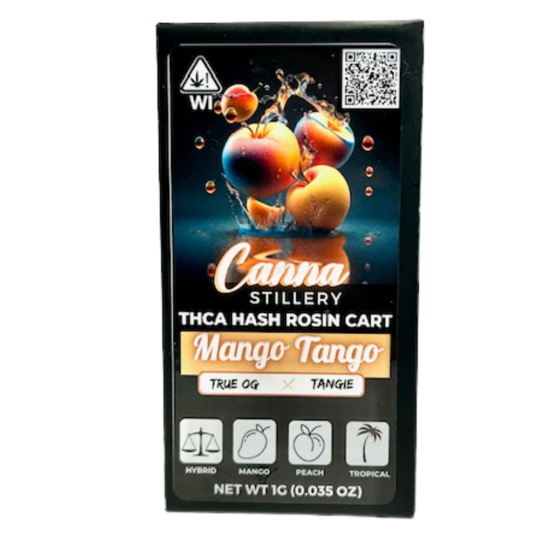 Canna Stillery THCA Live Rosin Cart 1g Mango Tango