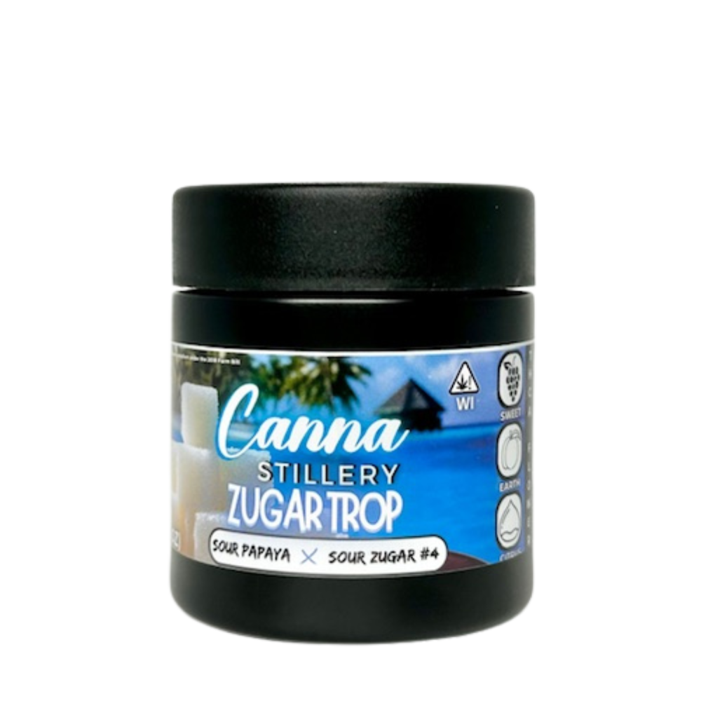 Canna Stillery THCA Flower 8th Zugar Trop