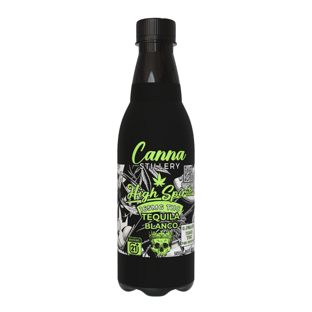 Canna Stillery High Spirits Tequila 33mg Rosin D9 THC (150mL)