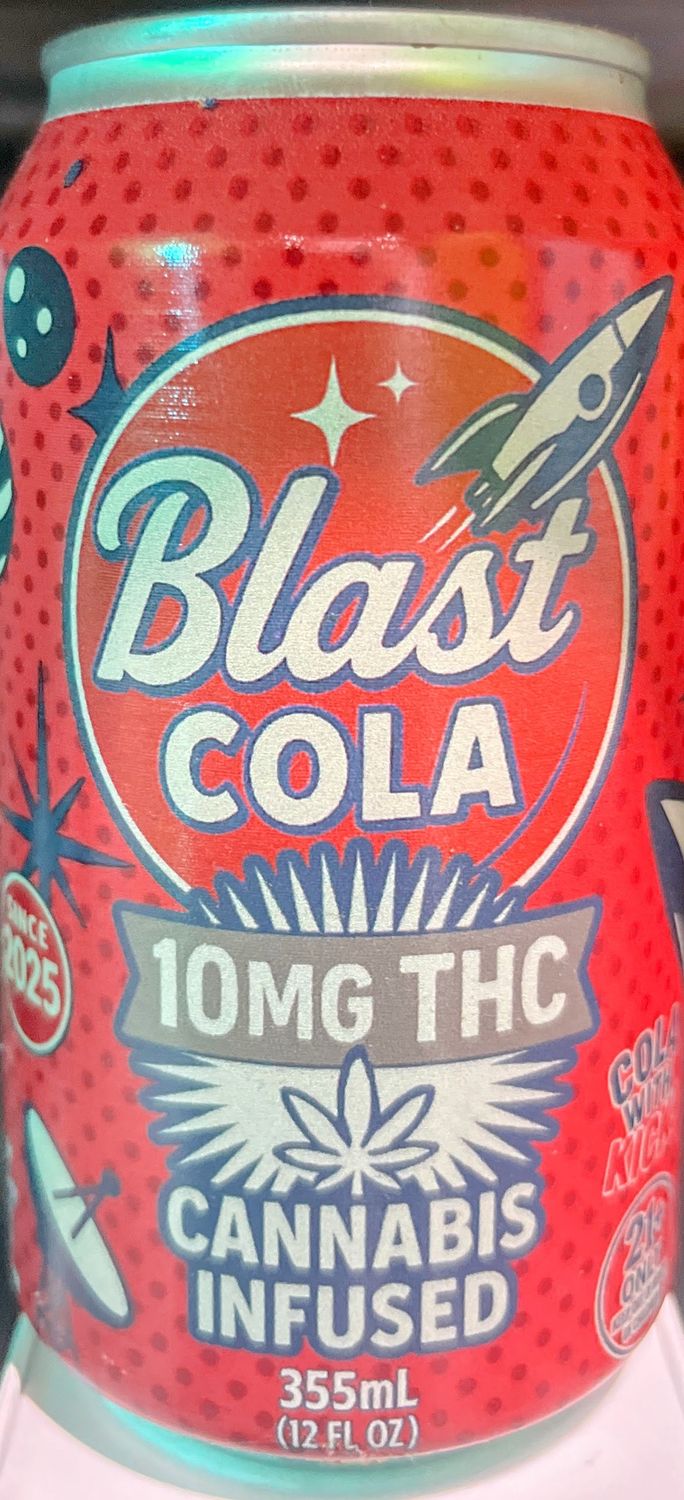 Blast Cola 10mg D9 THC (12oz)