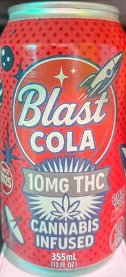 Blast Cola 10mg D9 THC (12oz)