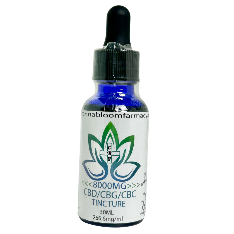 Canna Bloom Farmacy Tincture - 8000mg CBD CBG CBC