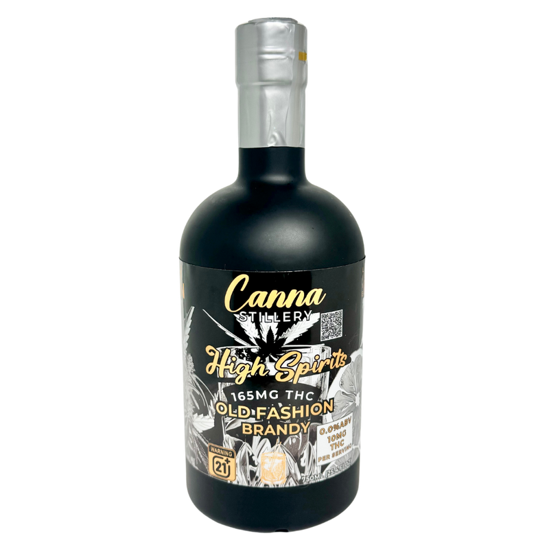 Canna Stillery High Spirits - Brandy 165mg Rosin D9 THC (750mL)