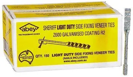 Brick Veneer Ties (150 Pack)