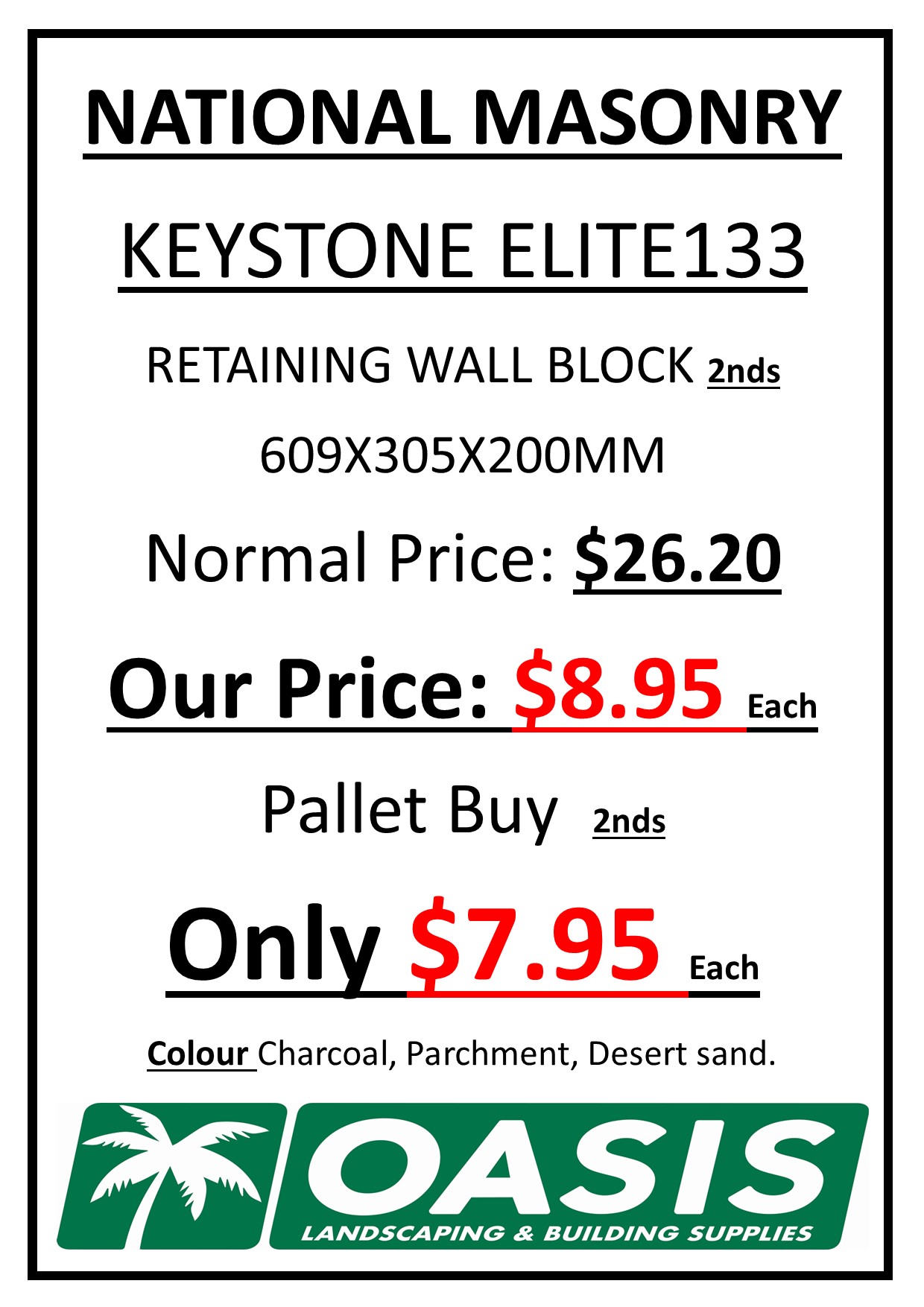 Keystone 133Elite - Parchment - 2nds