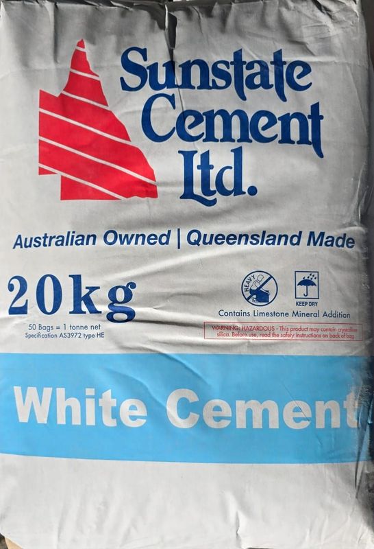 Sunstate White (Off White) Cement (20kg)