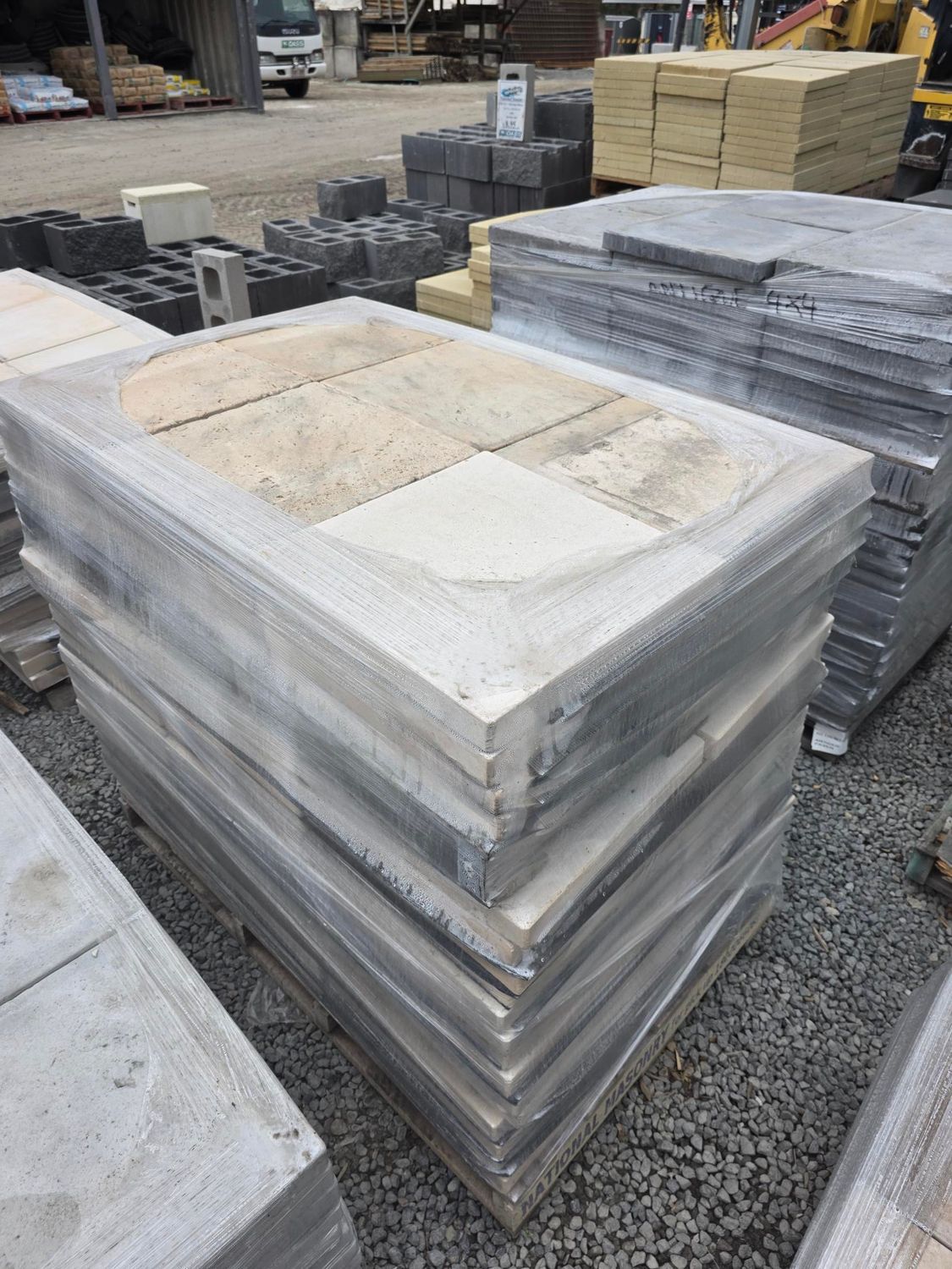 PAVERS NATIONAL MASONRY $5.95 2nd’s - Normal Price $14 To $18 Each.