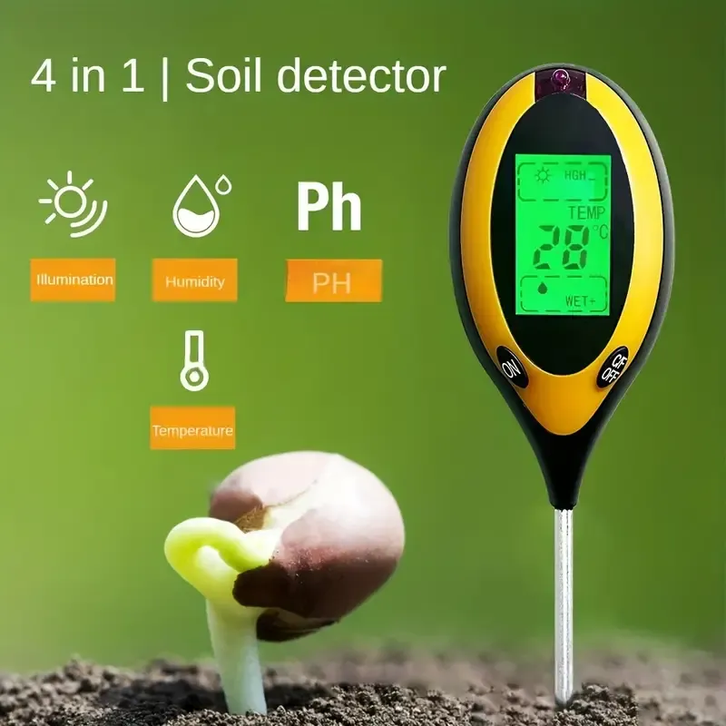 4 in 1 soil survey instrument