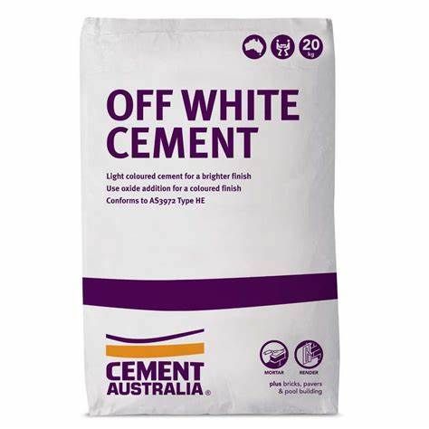 Cement Australia Off White Cement (20kg)