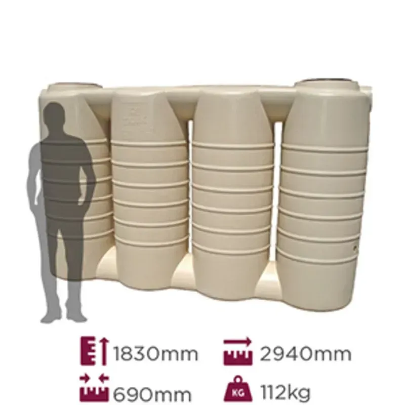 Q Tank 2,500L Slimline tank