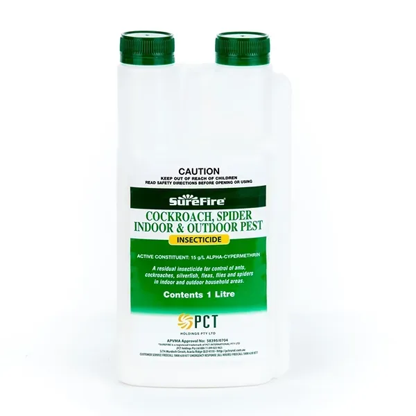Surefire cockroach, spider indoor and outdoor pest (500ML)
