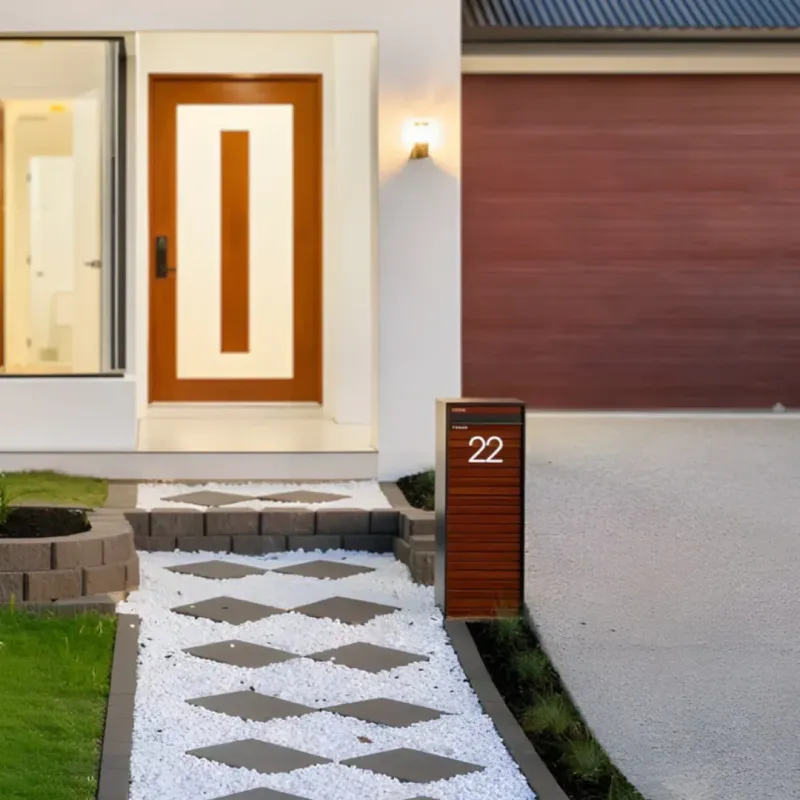 Dogood Steel House Numbers 75mm