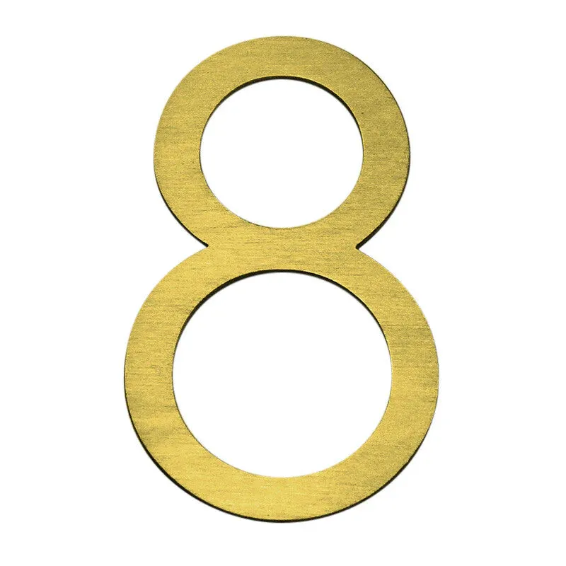 Dogood Stainless House Numbers 120mm