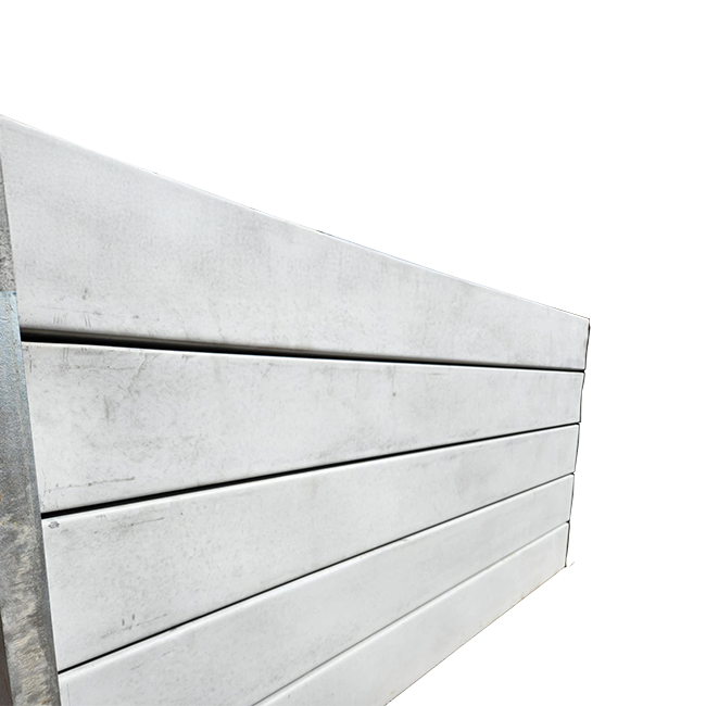 Concrete Sleeper Smooth Grey Finish