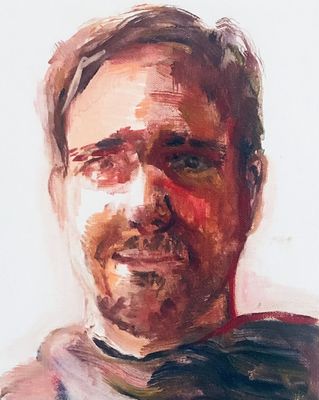 SMALL SIZE  Commission portrait oil painting