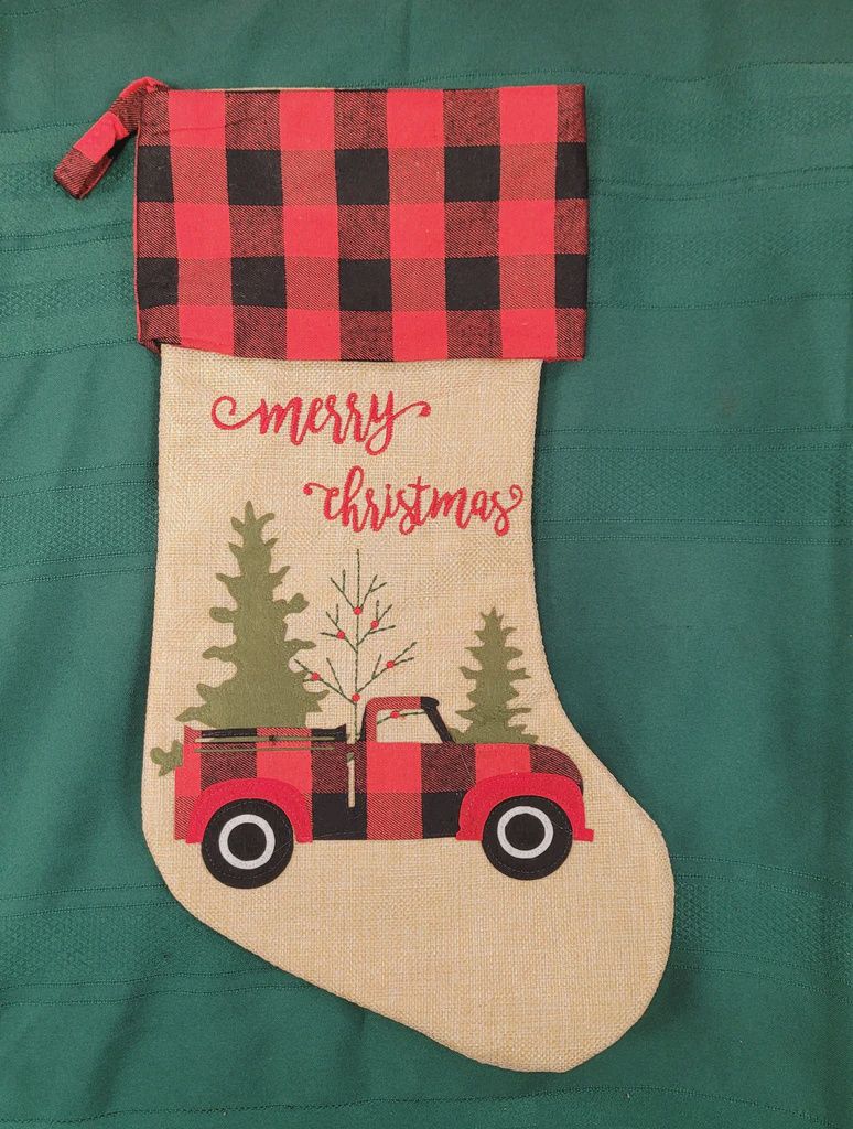 Christmas Stocking, Style: Truck