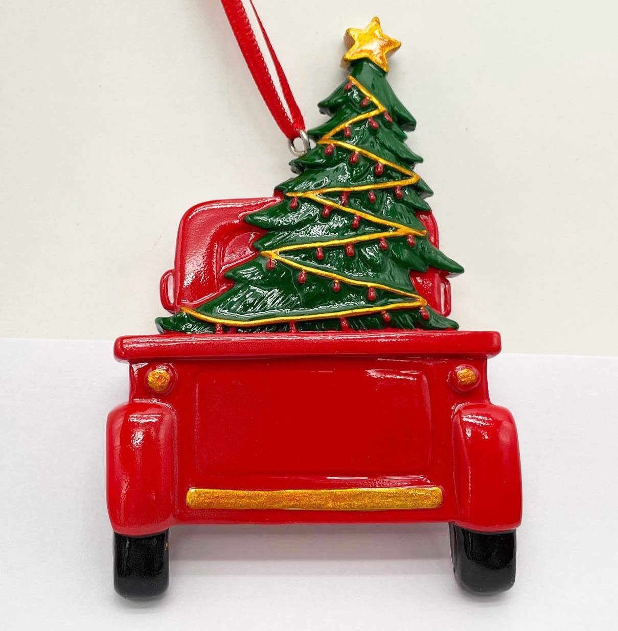 Christmas Ornaments, Style: Red Truck