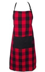 Buffalo Plaid Apron, Colour: Red/Black  Plaid