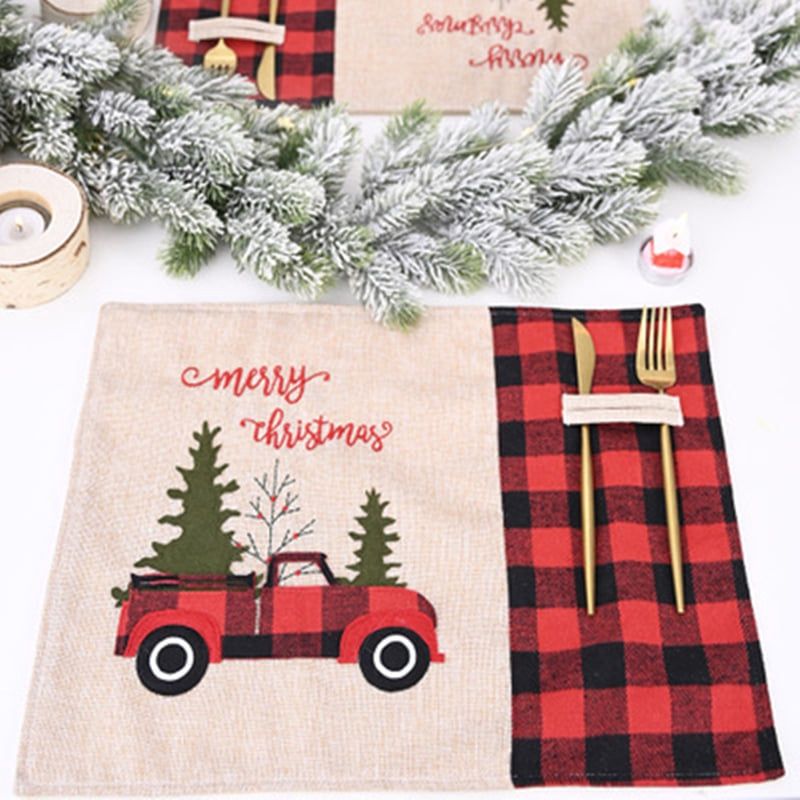 Holiday Place Mats, Colour: Truck