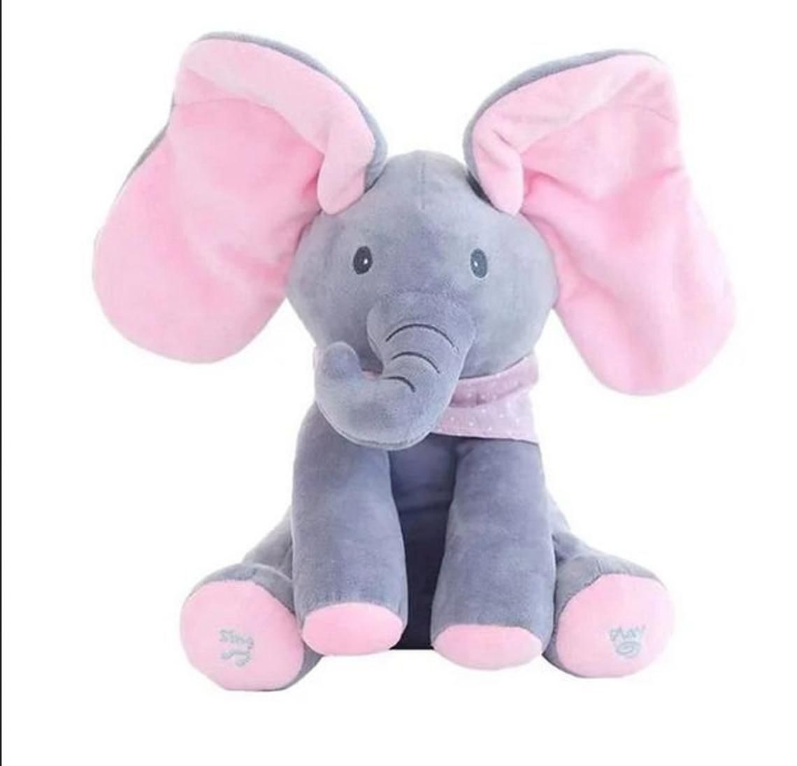 Musical Peek-a-Boo Elephant