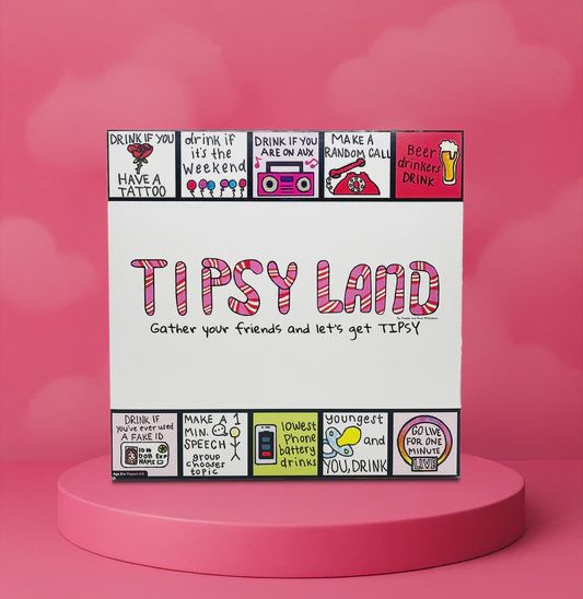 Tipsy Land - Adult Party Board Game