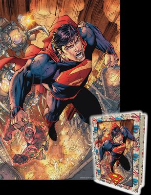 Superman 3D Puzzle in Tin Box