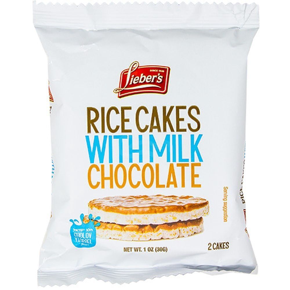 Milk Chocolate Coated Rice Cakes