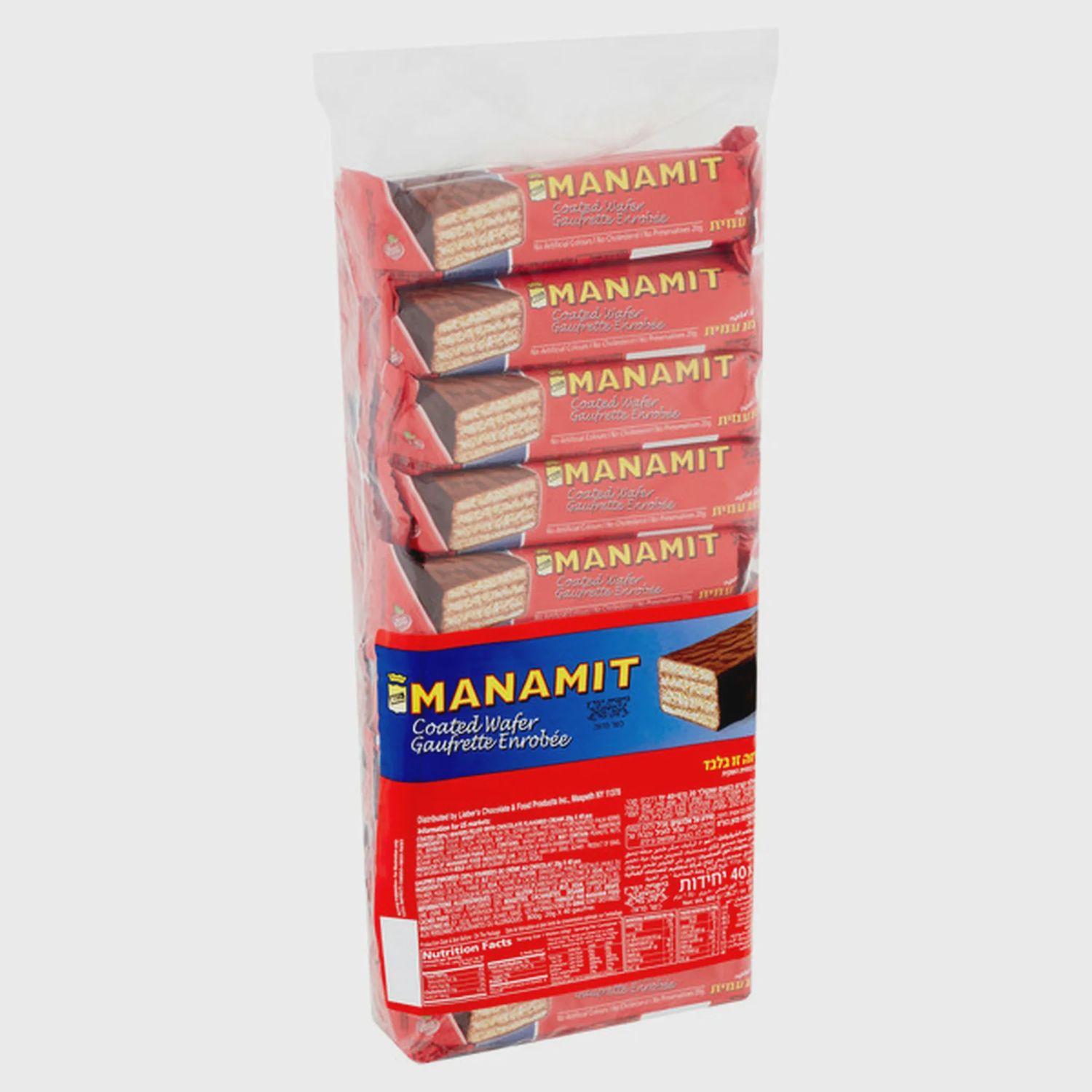 Manamit Chocolate Wafer Red Single