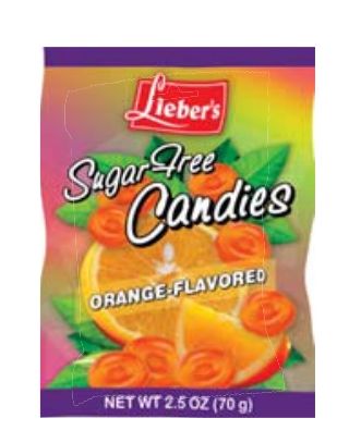 Sugar Free Orange Candies