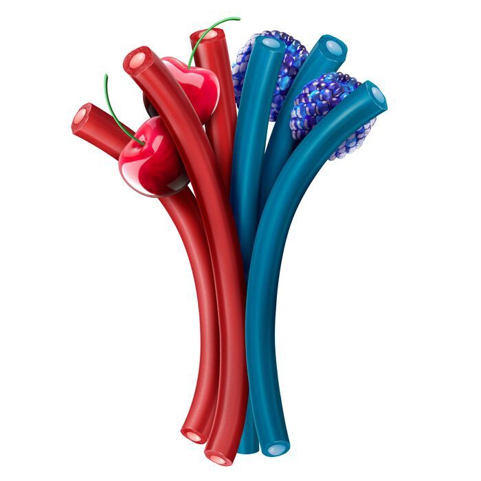 Jolly Rancher Ropes Blue Raspberry + Cherry