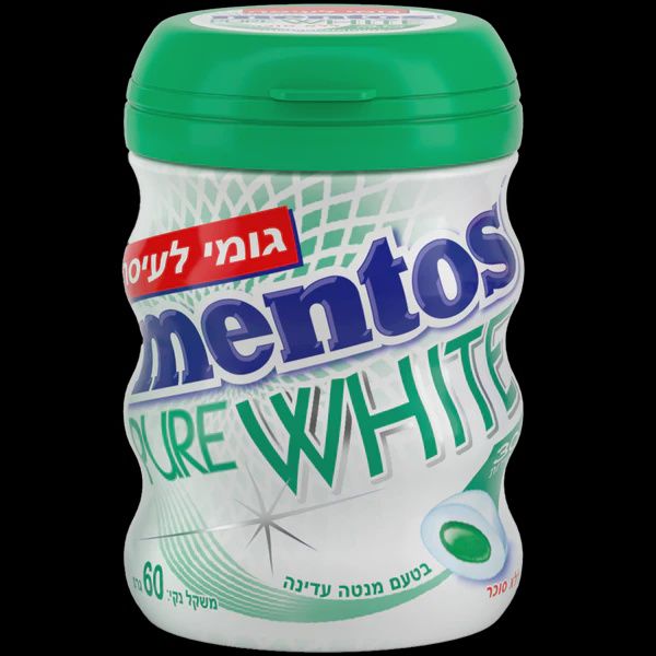 Mento Pure White Spearmint Gum