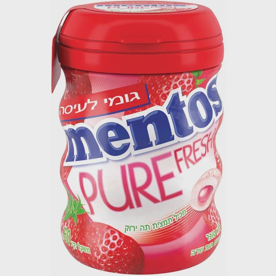 Mento Michelin Fresh Strawberry Gum