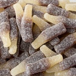 Clear Cola Bottle Gummies