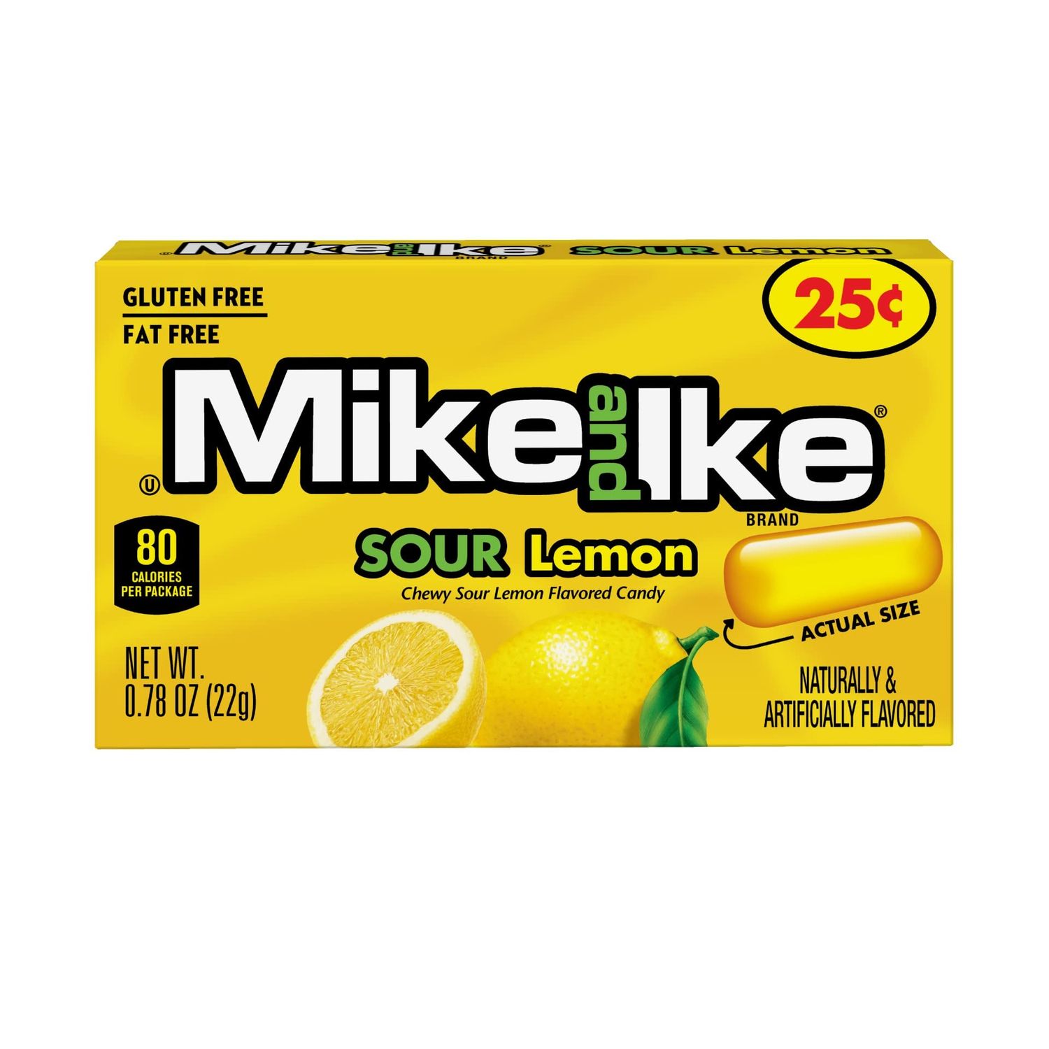 Mike &amp; Ike Sour Lemon .78oz