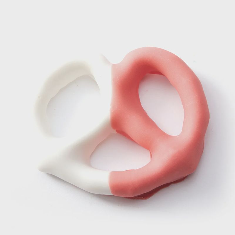 Pink &amp; White Chocolate Covered Pretzel