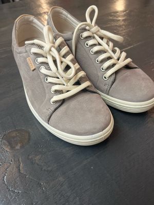 Ecco Grey Suede