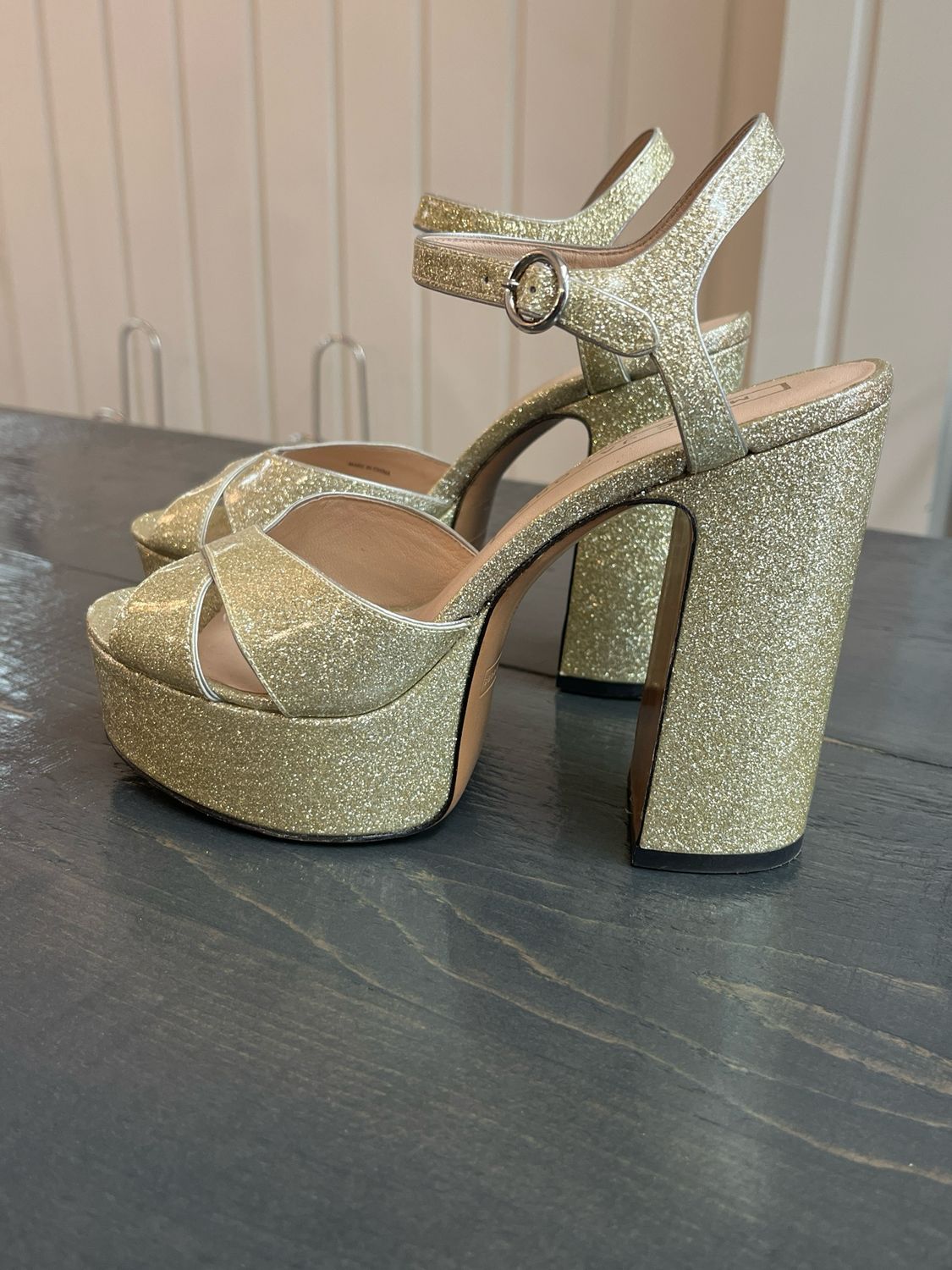 Gold Marc Jacobs Heels