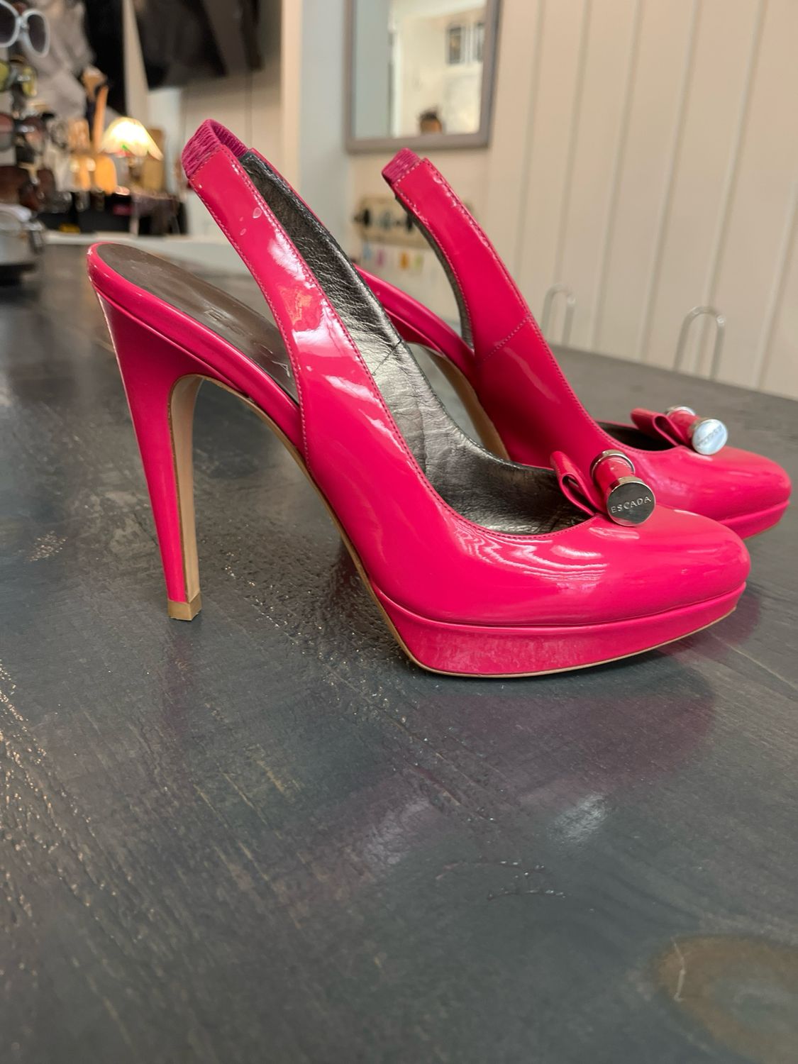 Pink Escada Heels