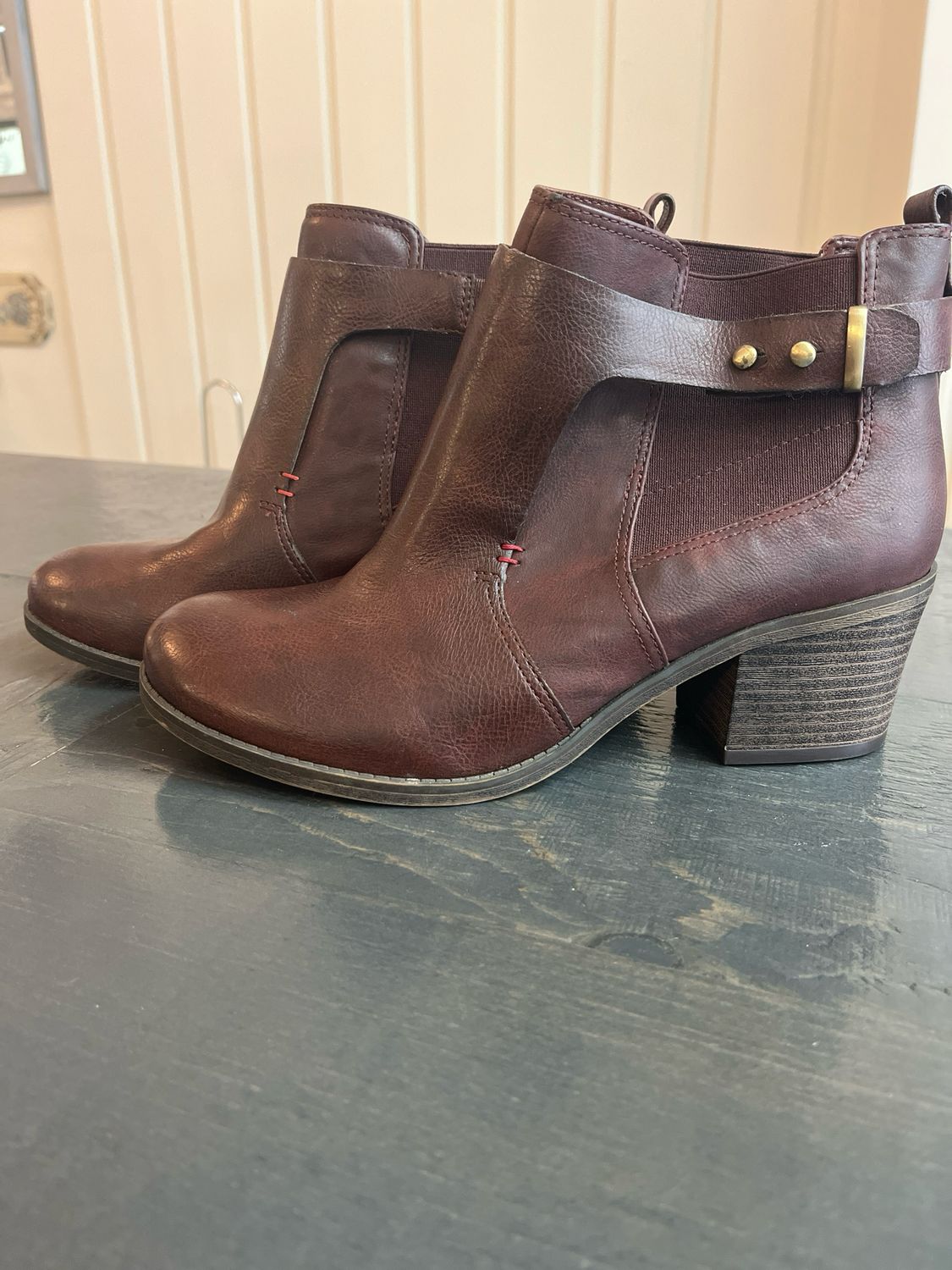 Brown Leather Boots