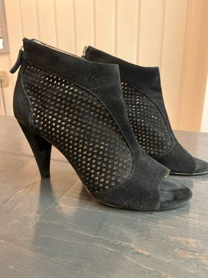 Nine West Open Toe Mesh Heel