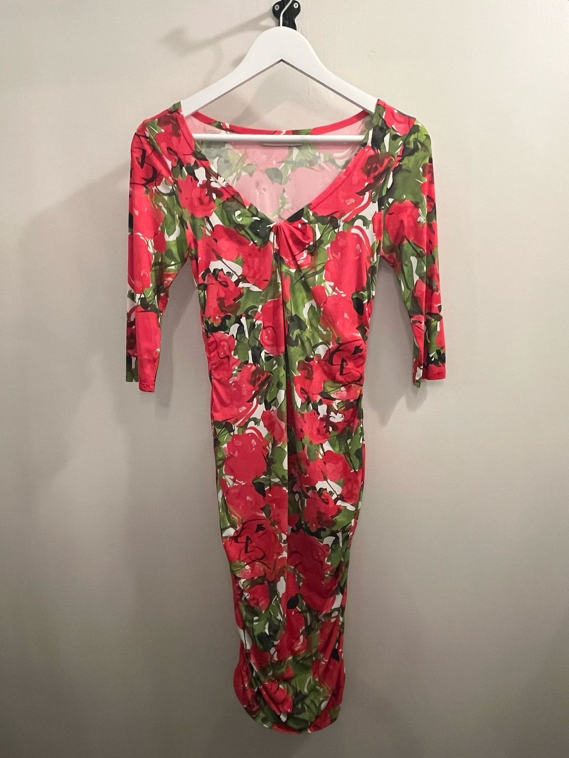 Pink &amp; Green Floral Dress