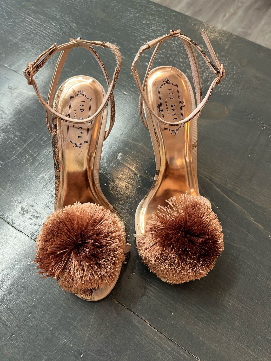 Pink Puff Pumps- Size 38