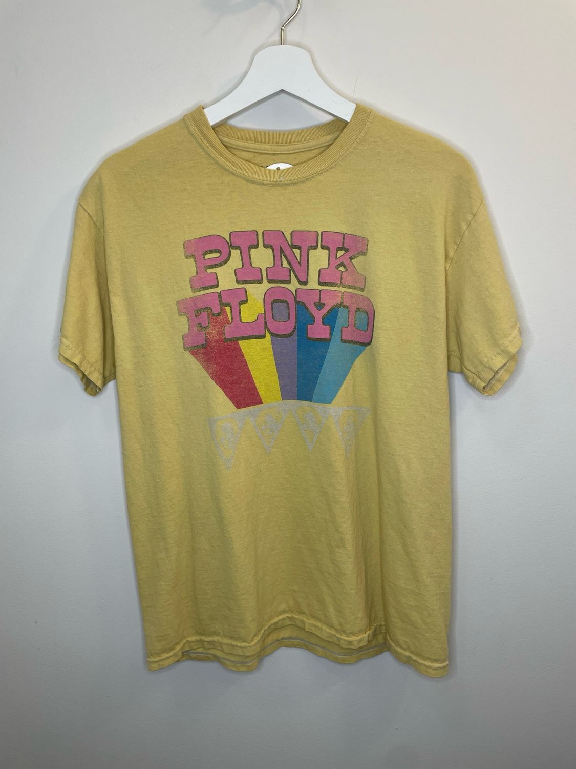 Yellow Pink Floyd T Shirt