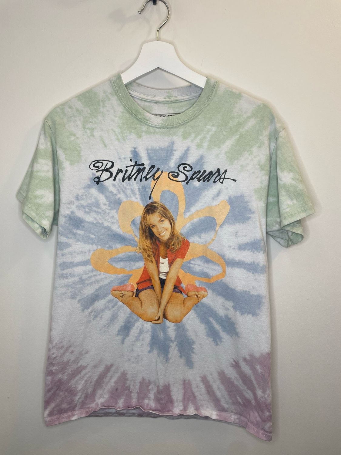 Tie Dye Britney Spears T Shirt