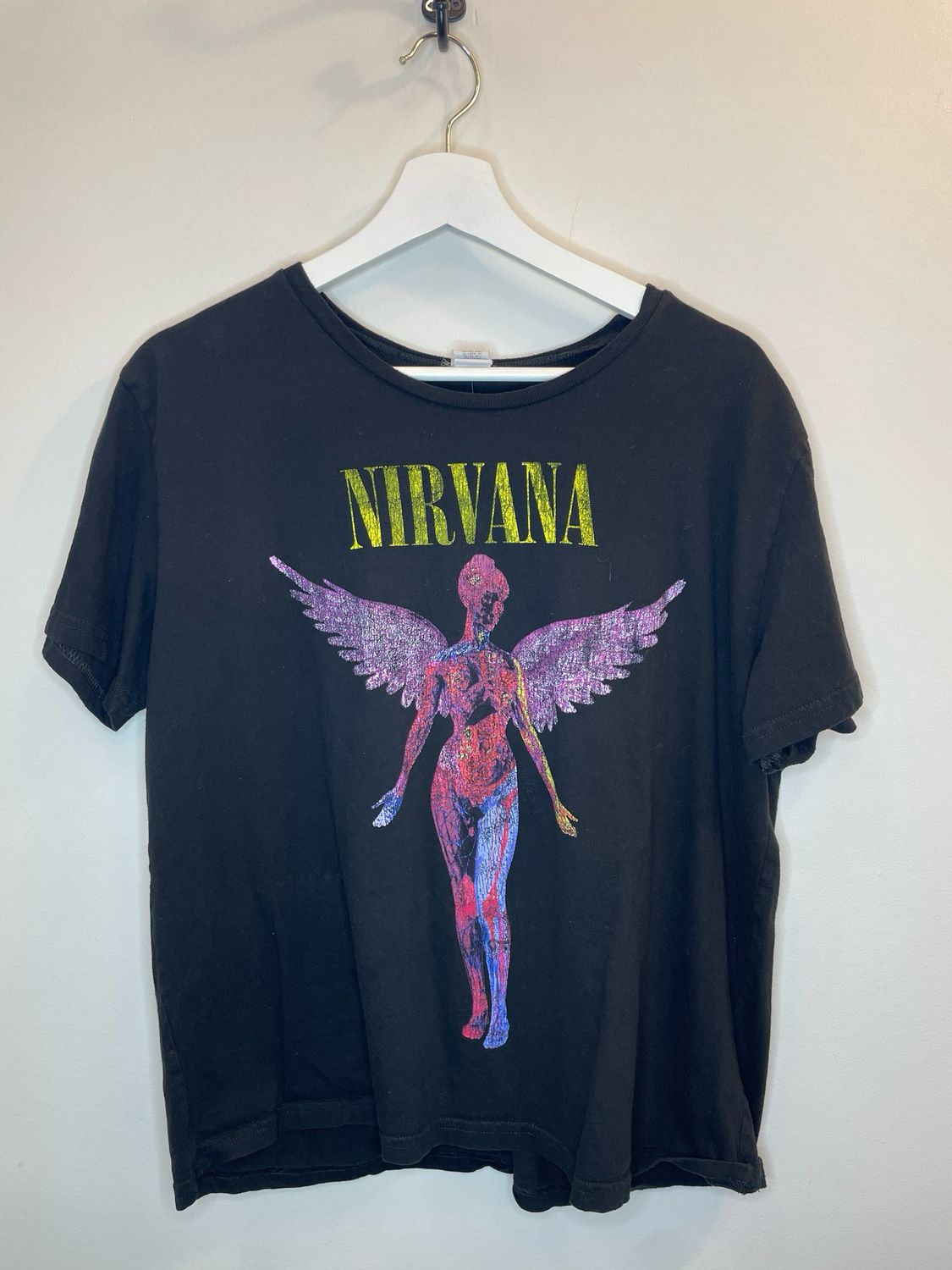 Nirvana In Utero T Shirt Black