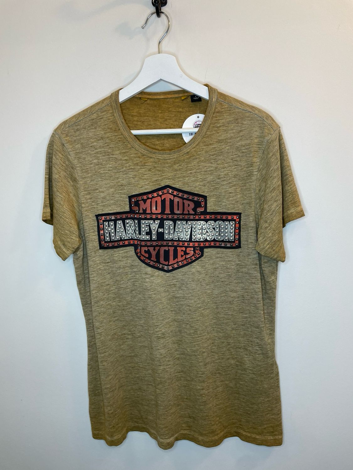 Brown Patch Harley Shirt